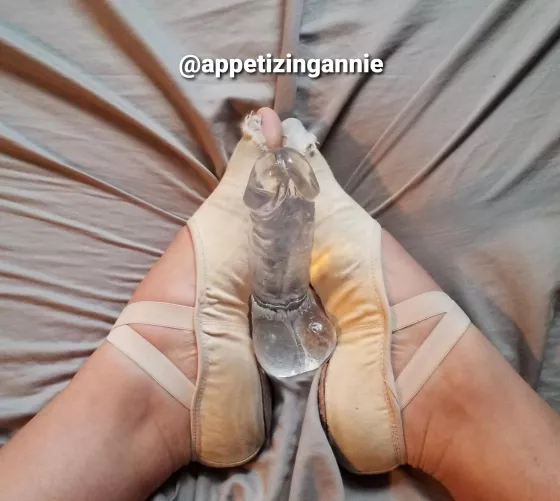 Which do you prefer? My holey used slippers or a crisp fresh pair?