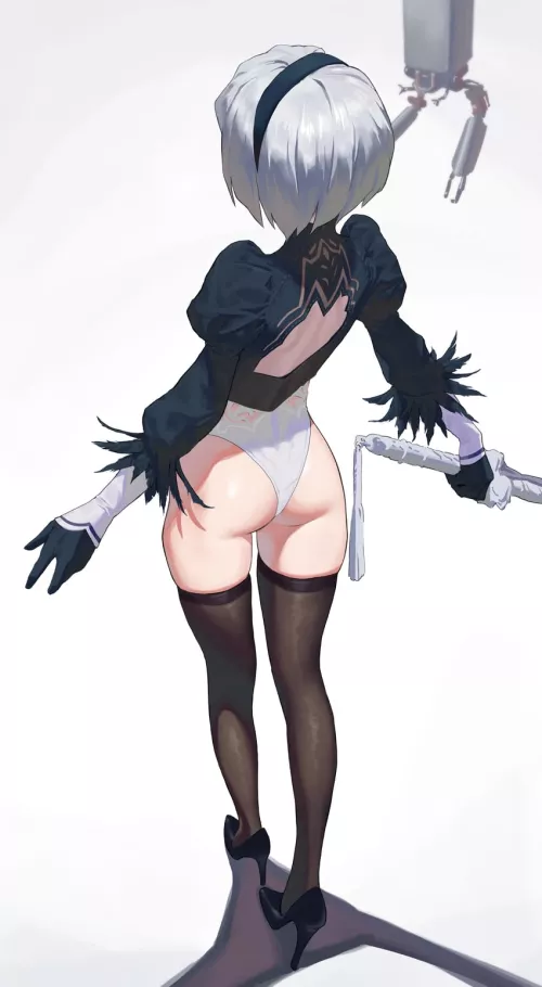 2B has wonderfully long legs (some1else45)