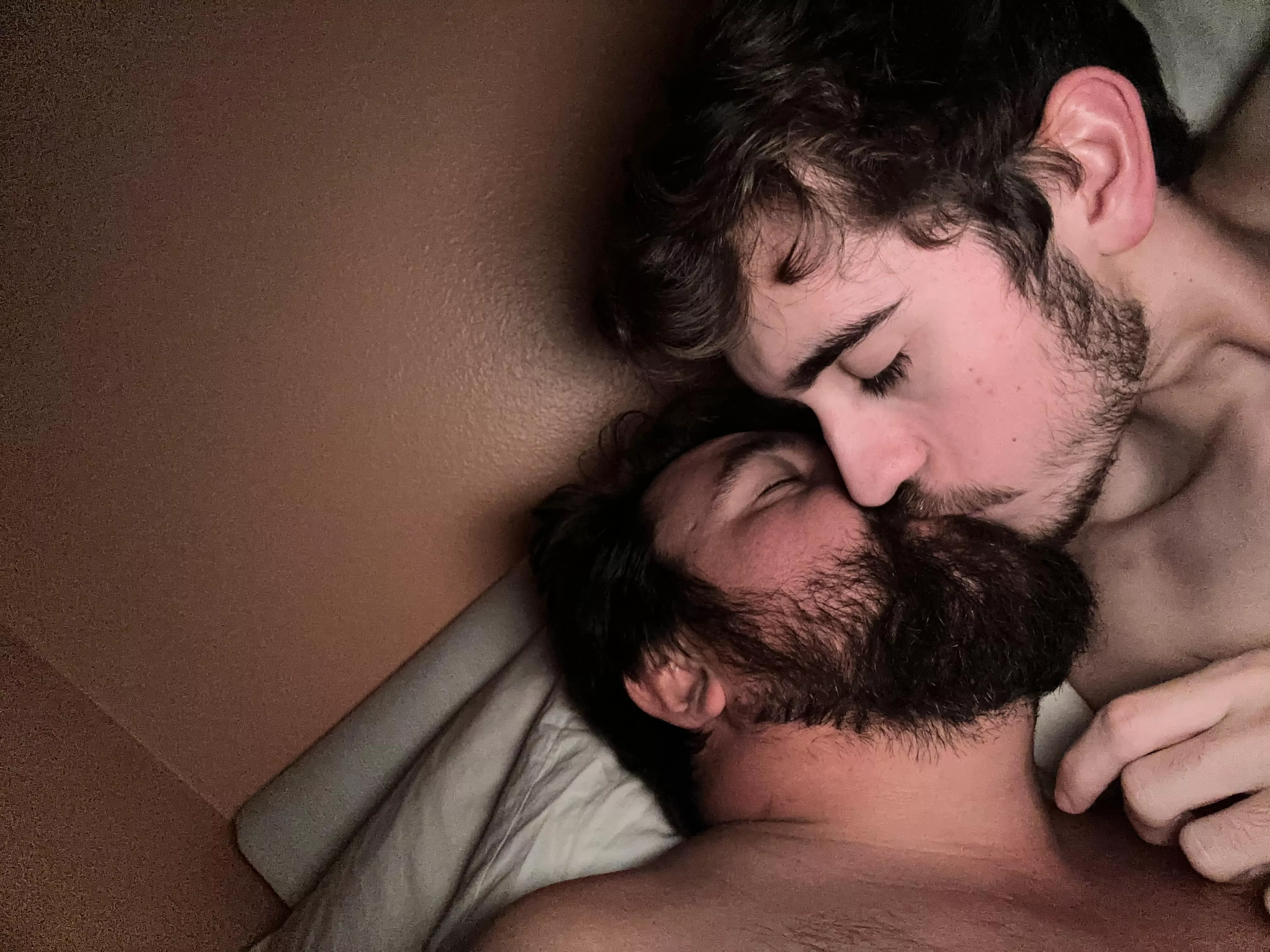 40 and 20. Thought this was a cute pic:)