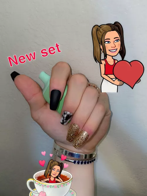 Another set, because y’all liked my last pic