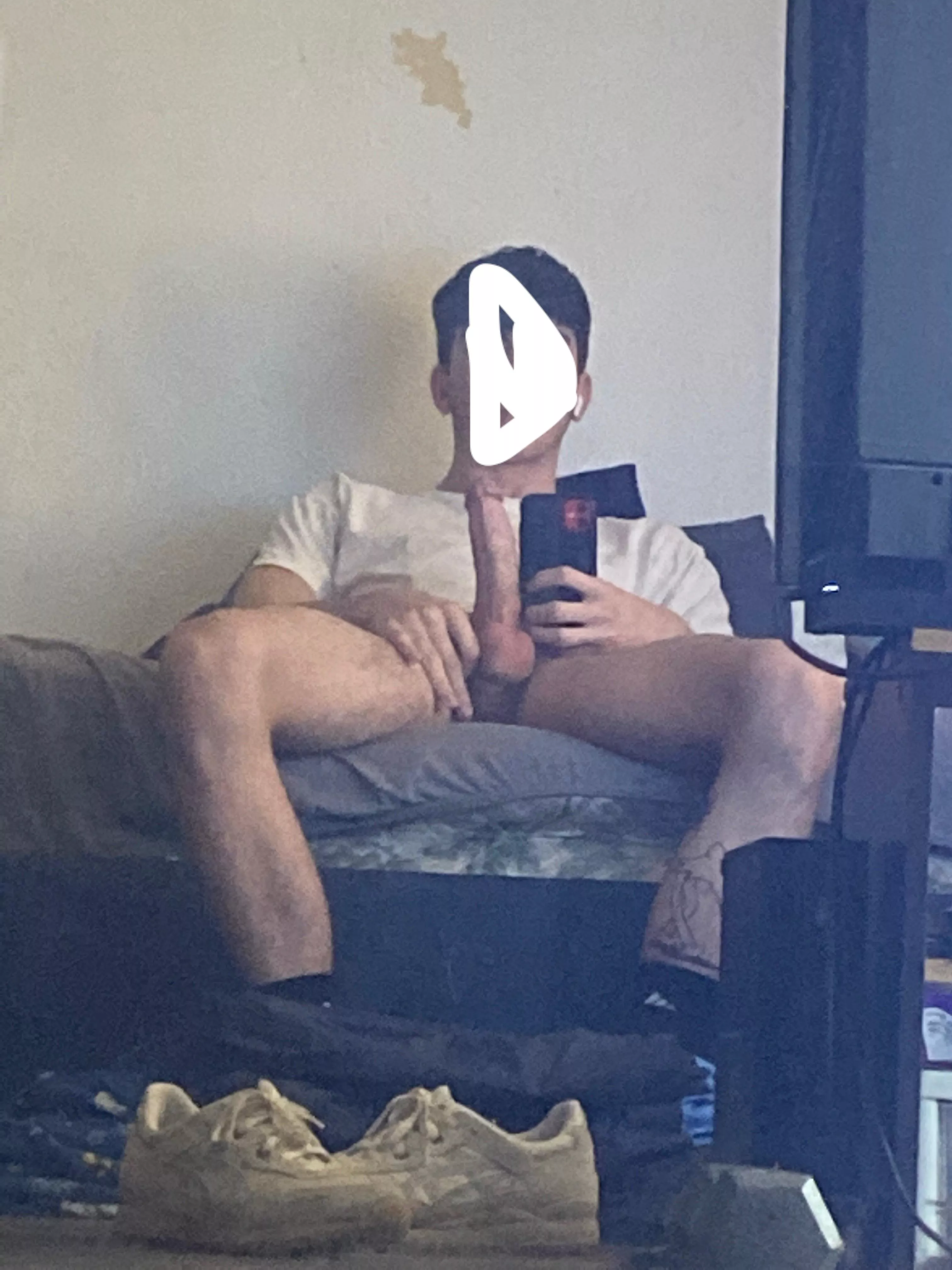 Anyone wanna quick taste of a 19 year old cock