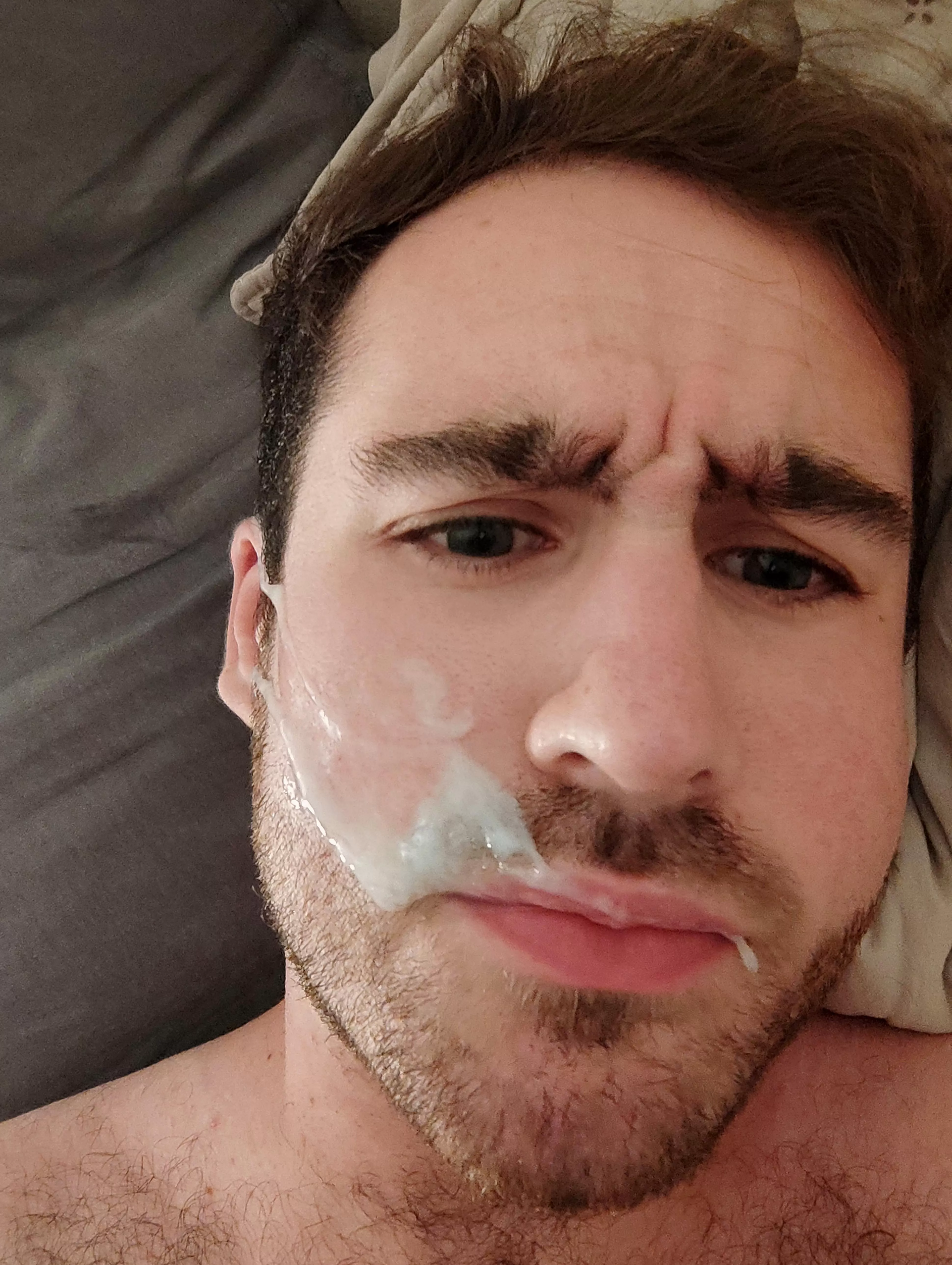 Beautiful gift from my friend last night, who wants to cum on me next time?