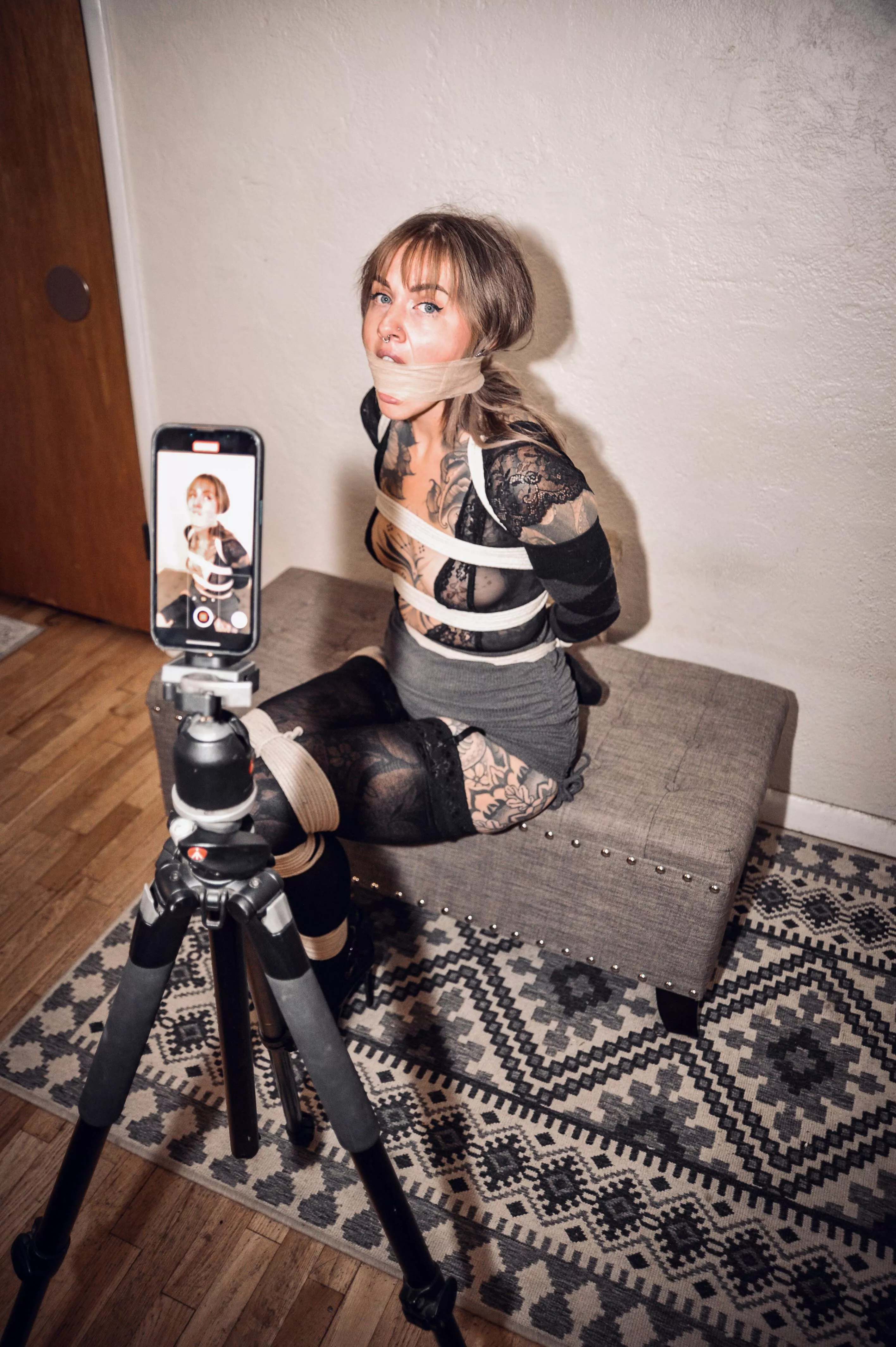 Being used for masters entertainment [F]