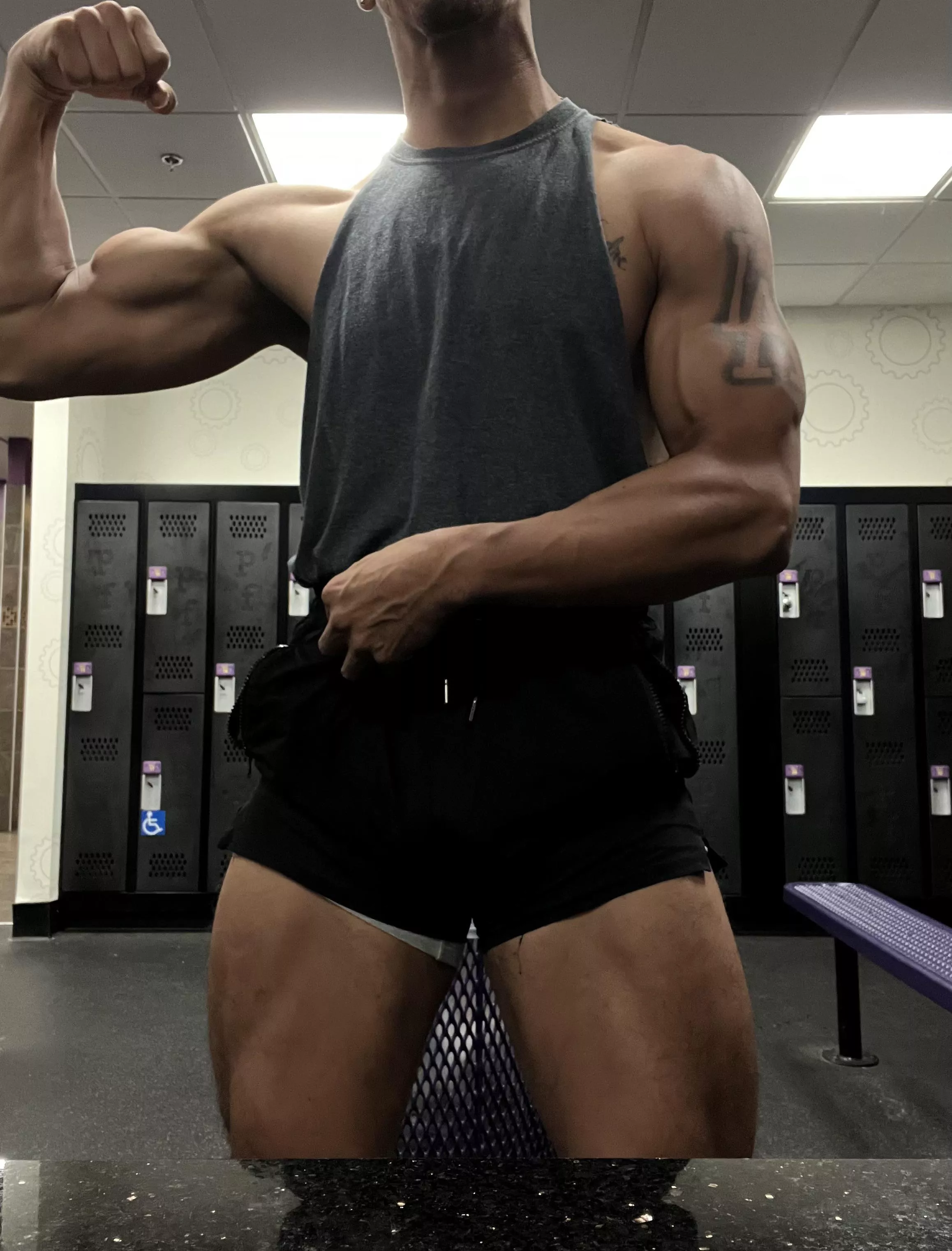 Catch me in the locker room