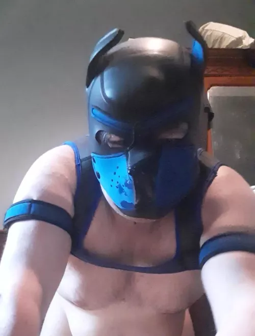 Cleaning up after myself.