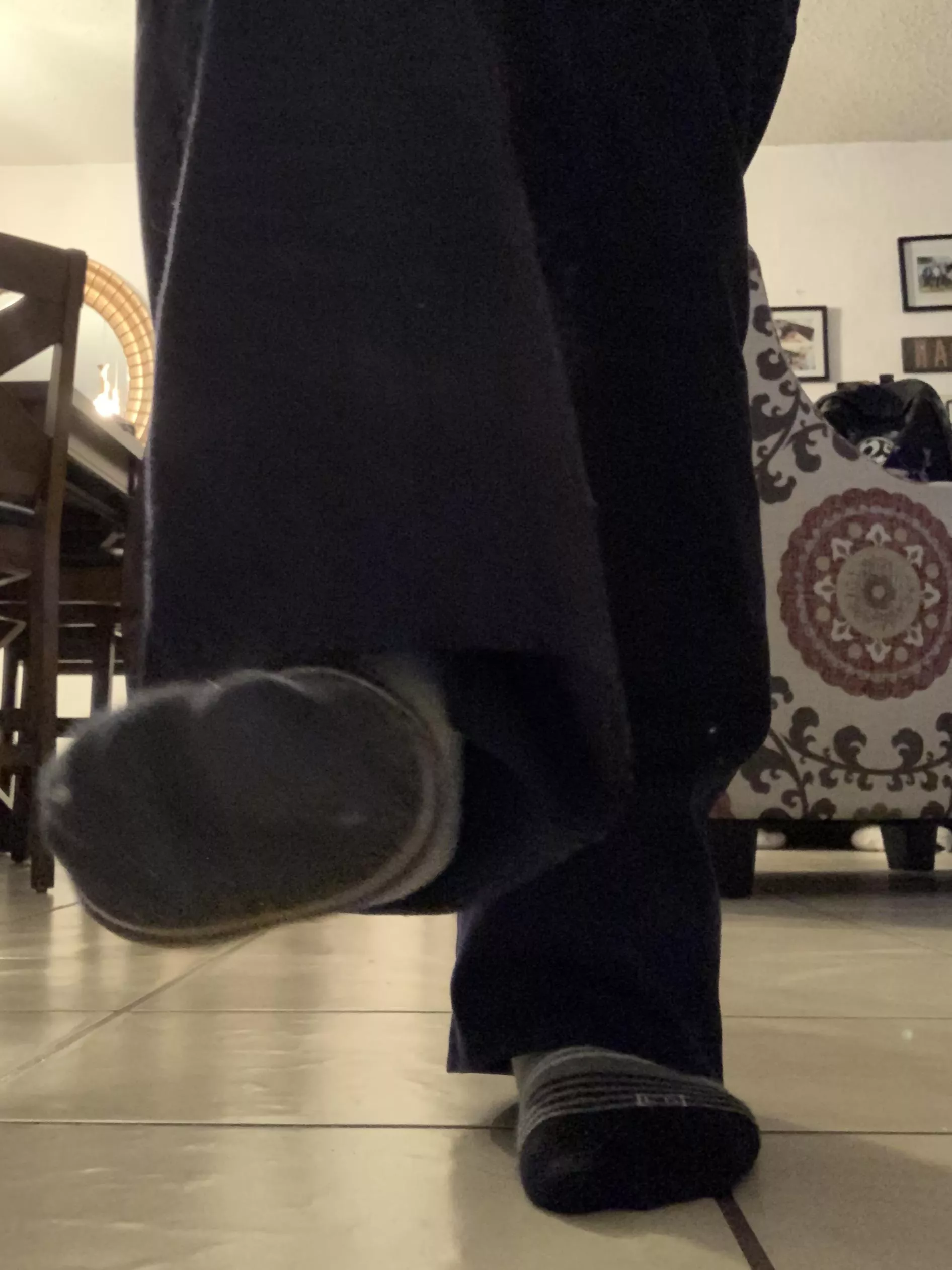 Closer and closer to walk all over you