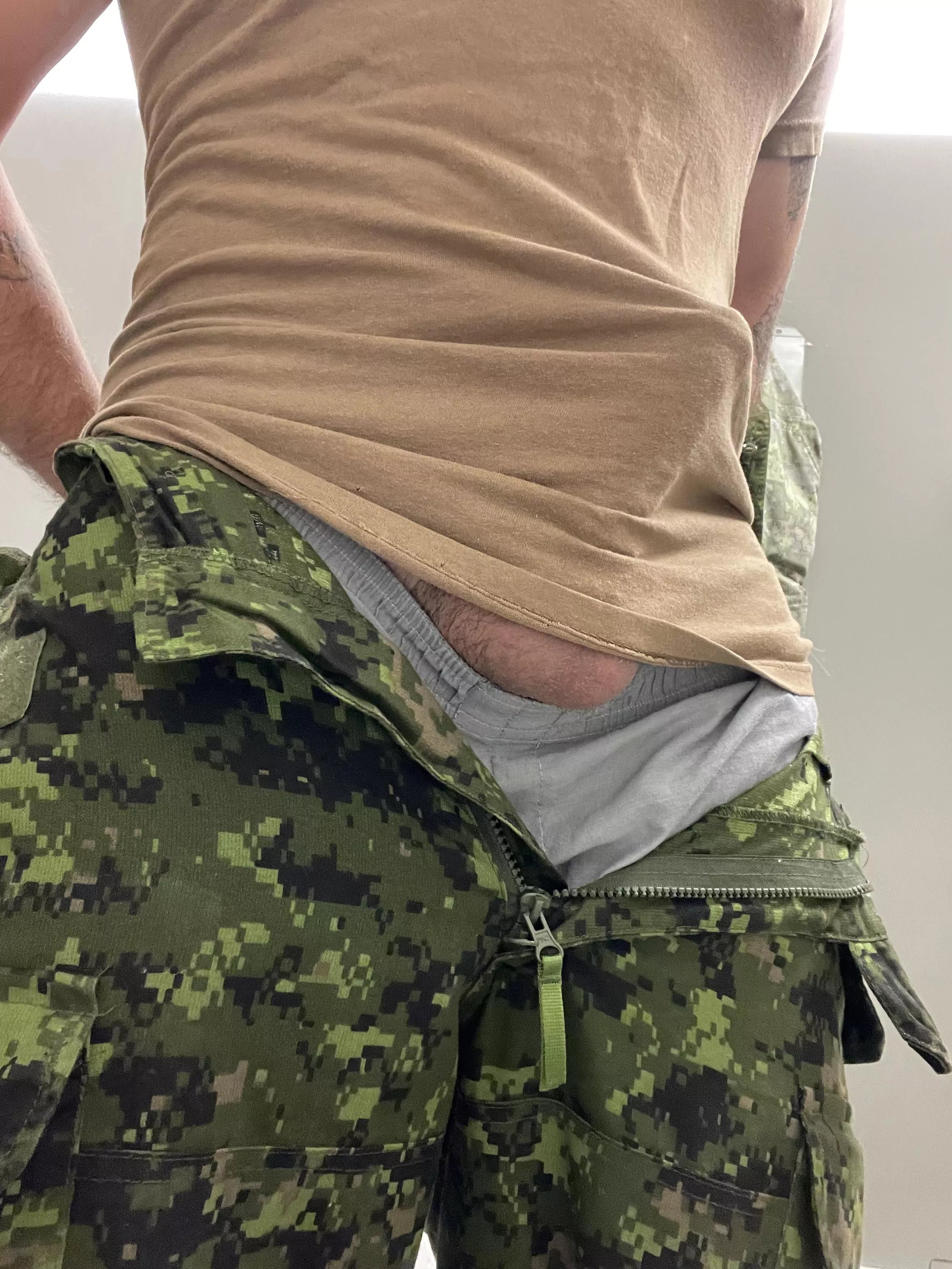 Concealing a load at work