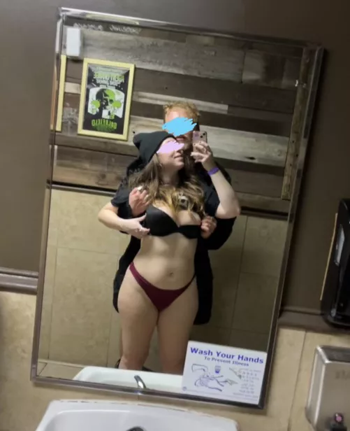 Couldn’t wait until we got home 🥵