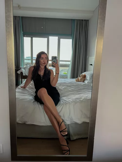 Do you think I’m wearing panties under this 😋