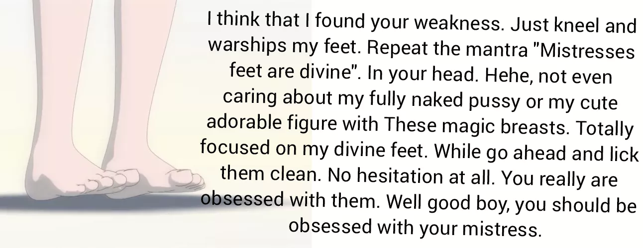 for those with a foot fetish [feet][foot-fetish][mistress][male POV][m-sub][foot-licking]