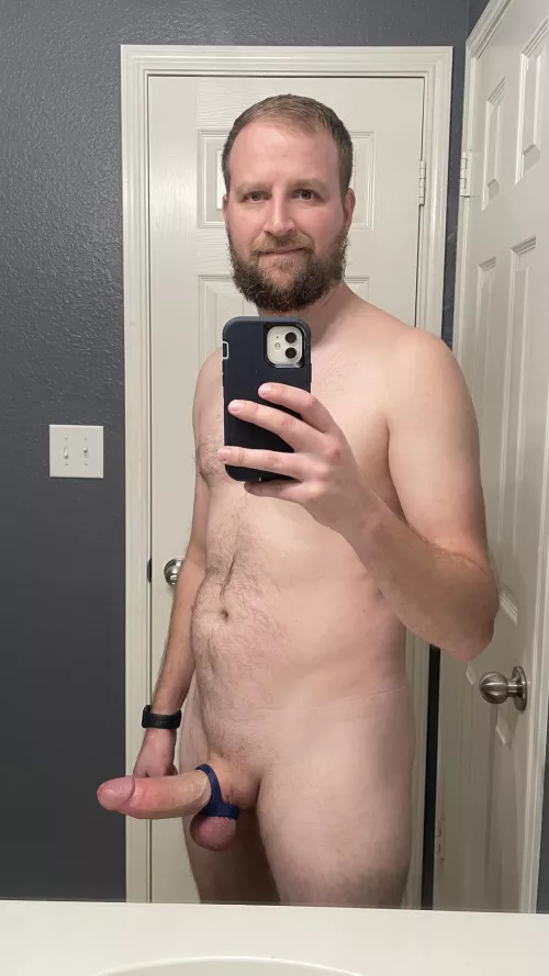 Got a new cock ring.