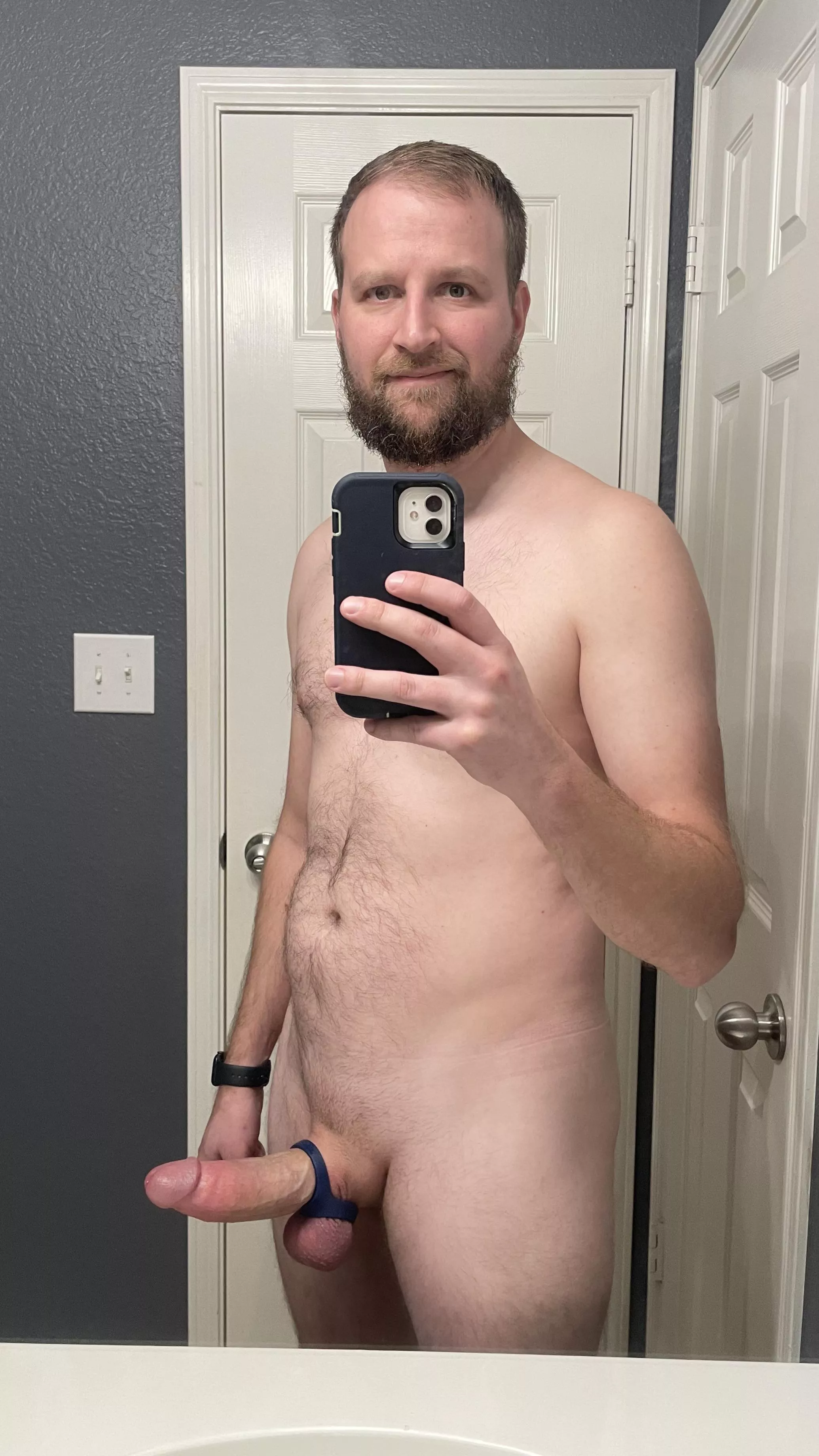 Got a new cock ring.