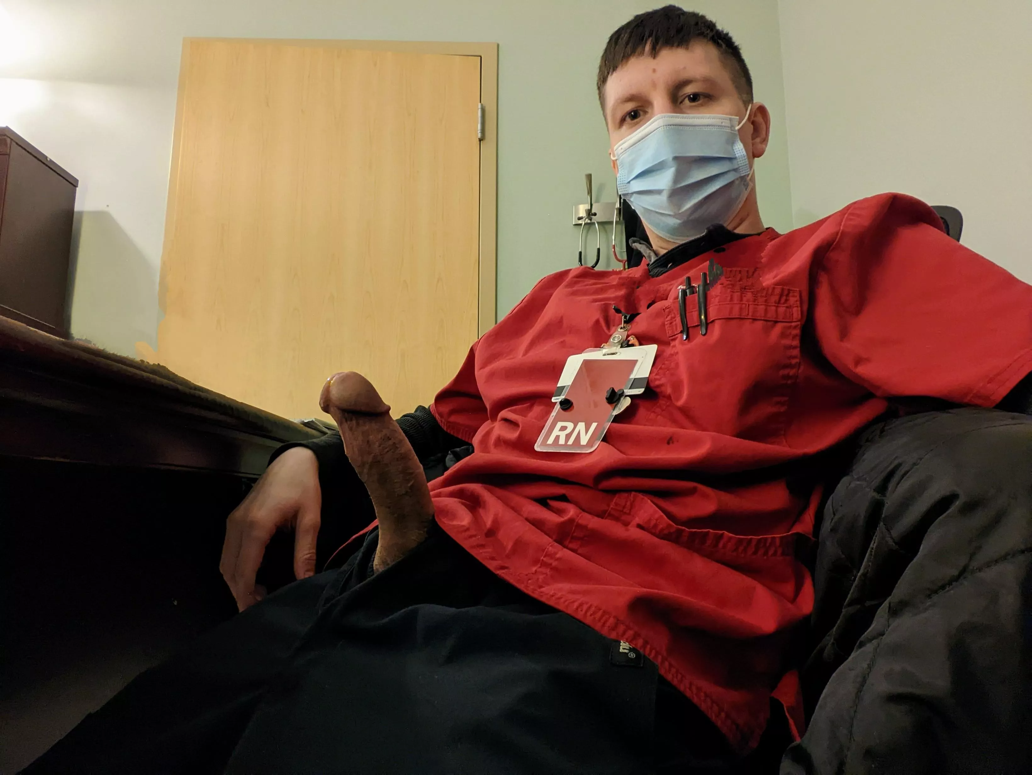 Had to re[M]ove employer identifiers.. this nurse could use a titty fuck