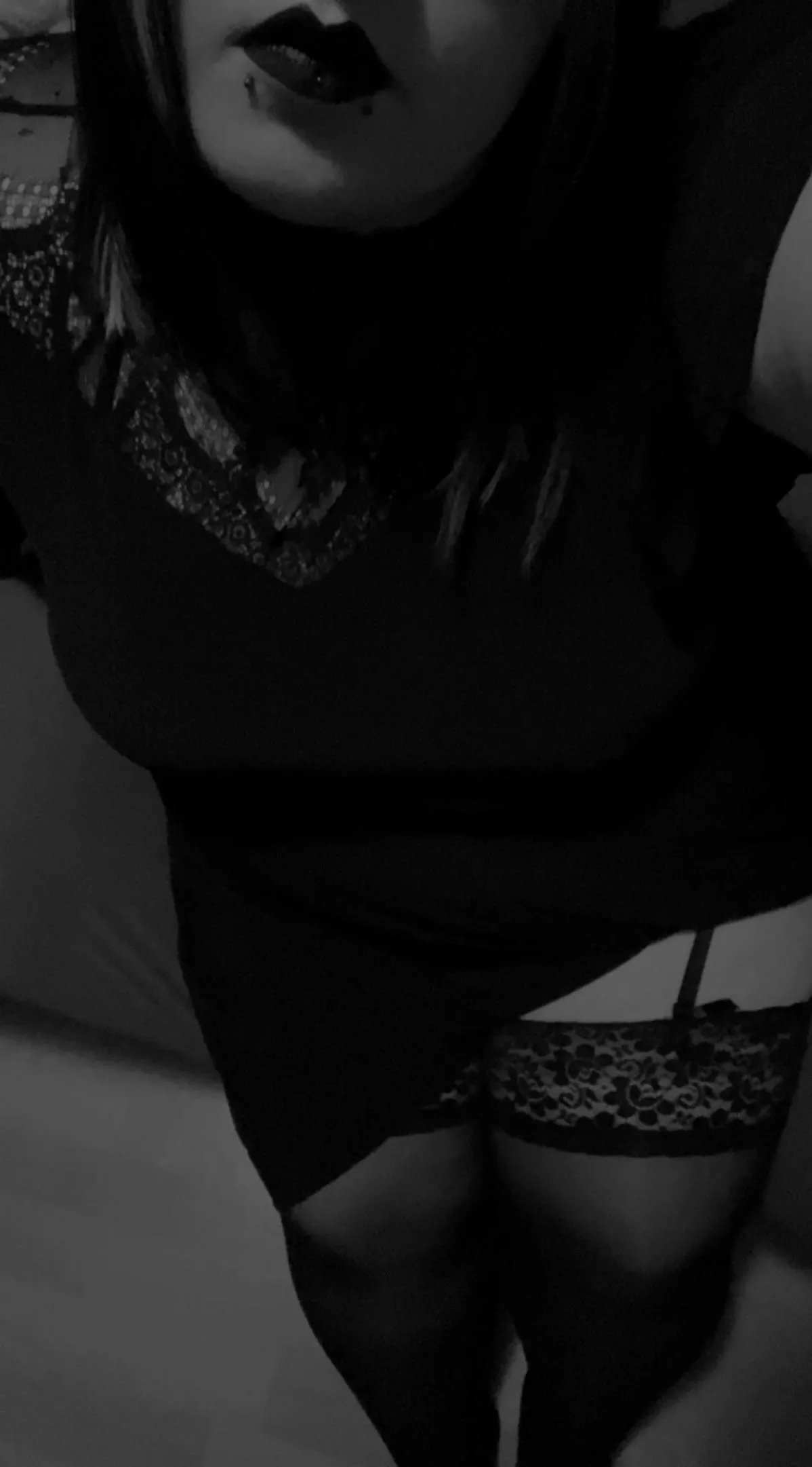 Haven‘t been here for a while … anybody into goth styled BBW?