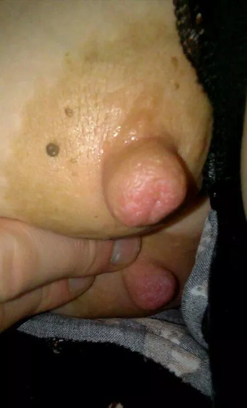 her big nipples.....