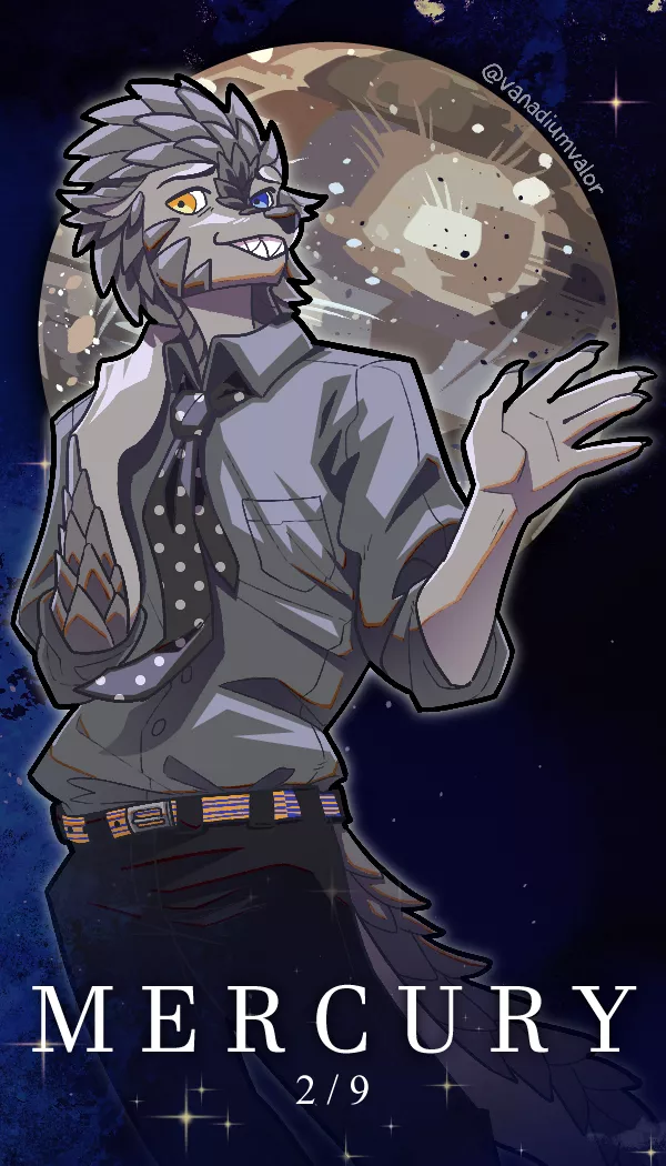 Here's Mercury! My anxious artichoke bean <3