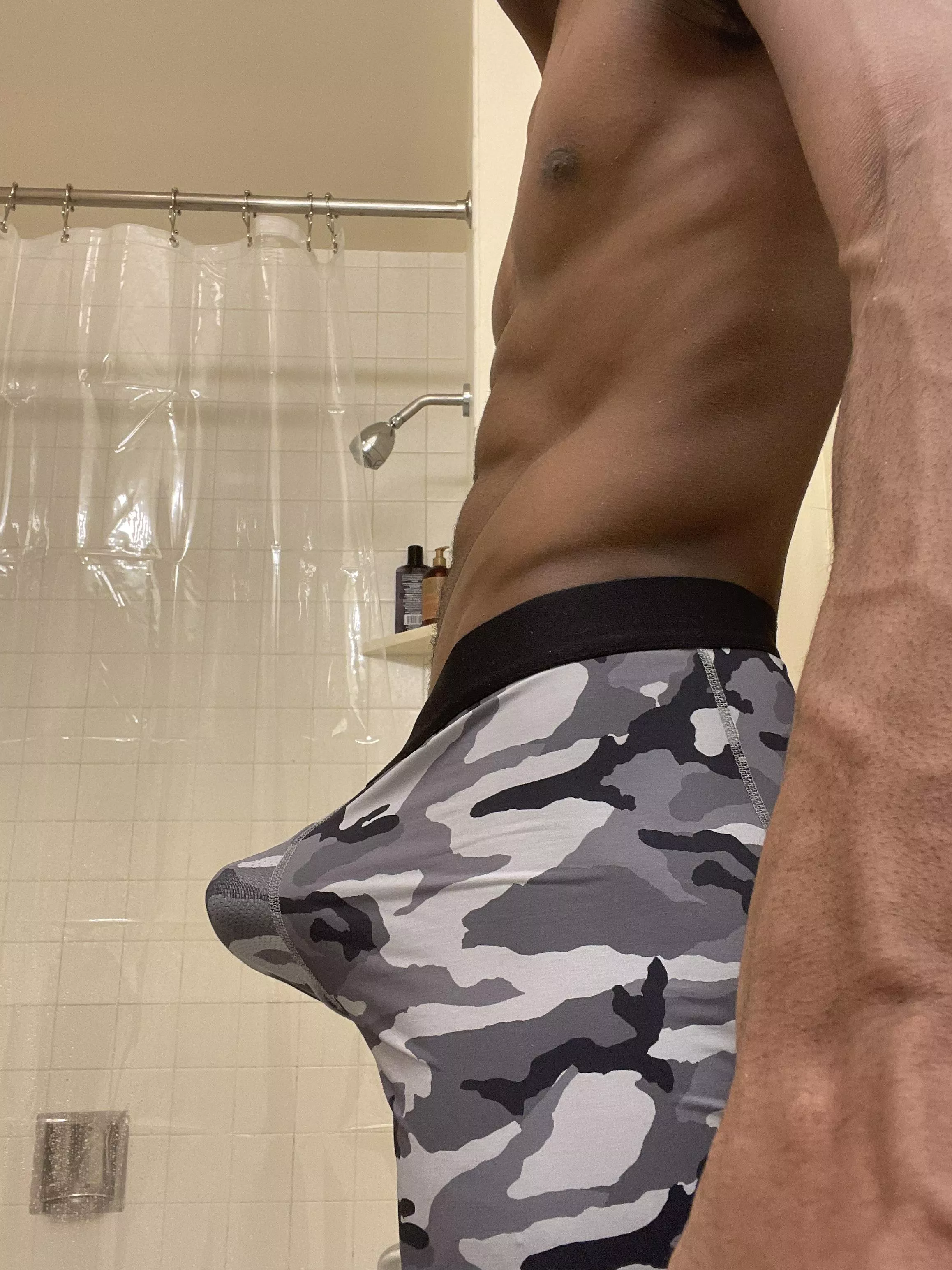 I like to stick it out sometimes