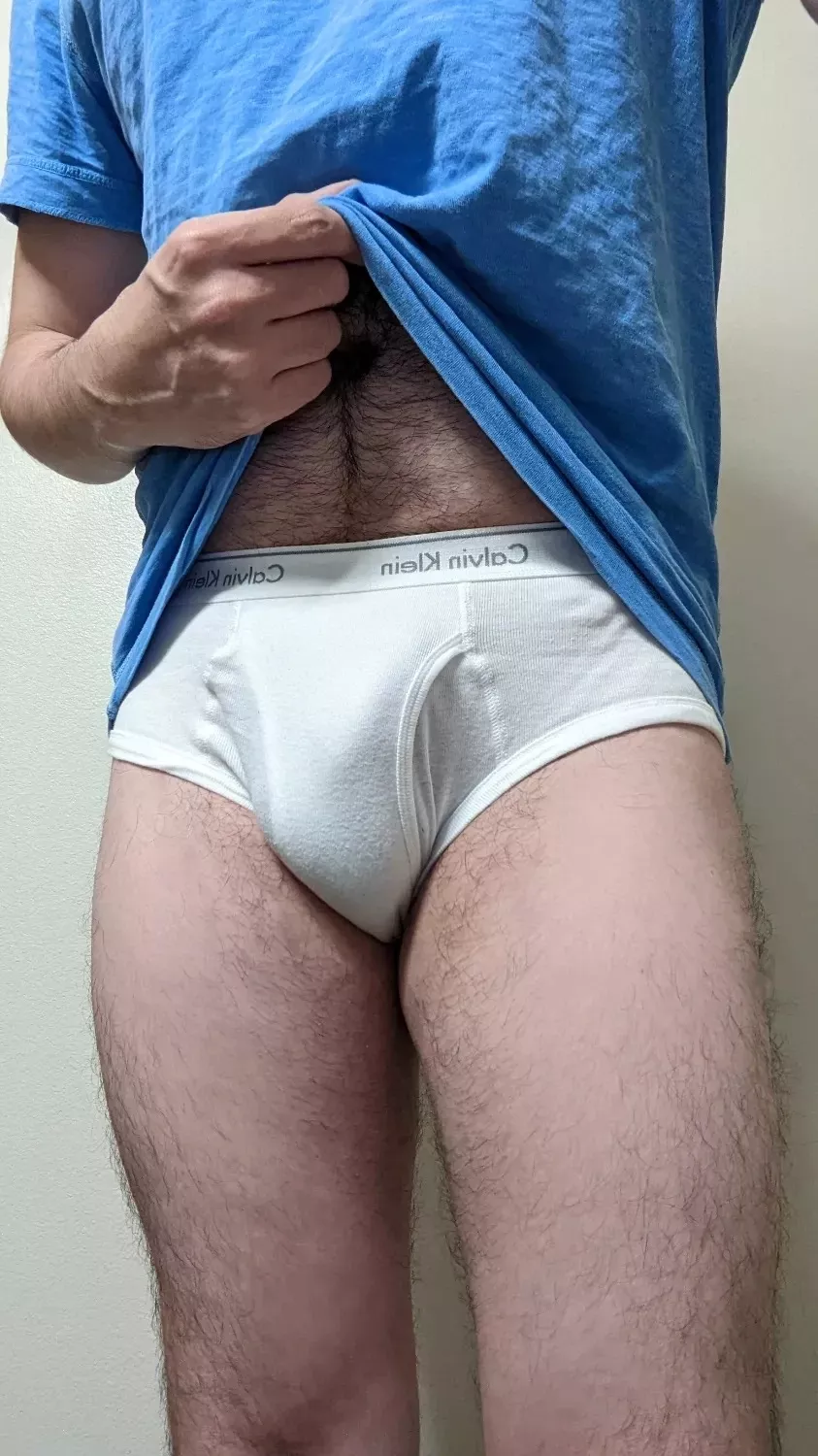 I think my roommate likes that I wear briefs, judging by how often I see him look