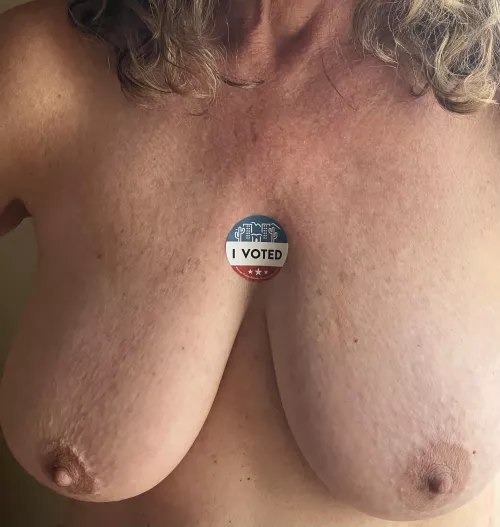 I voted, did you?