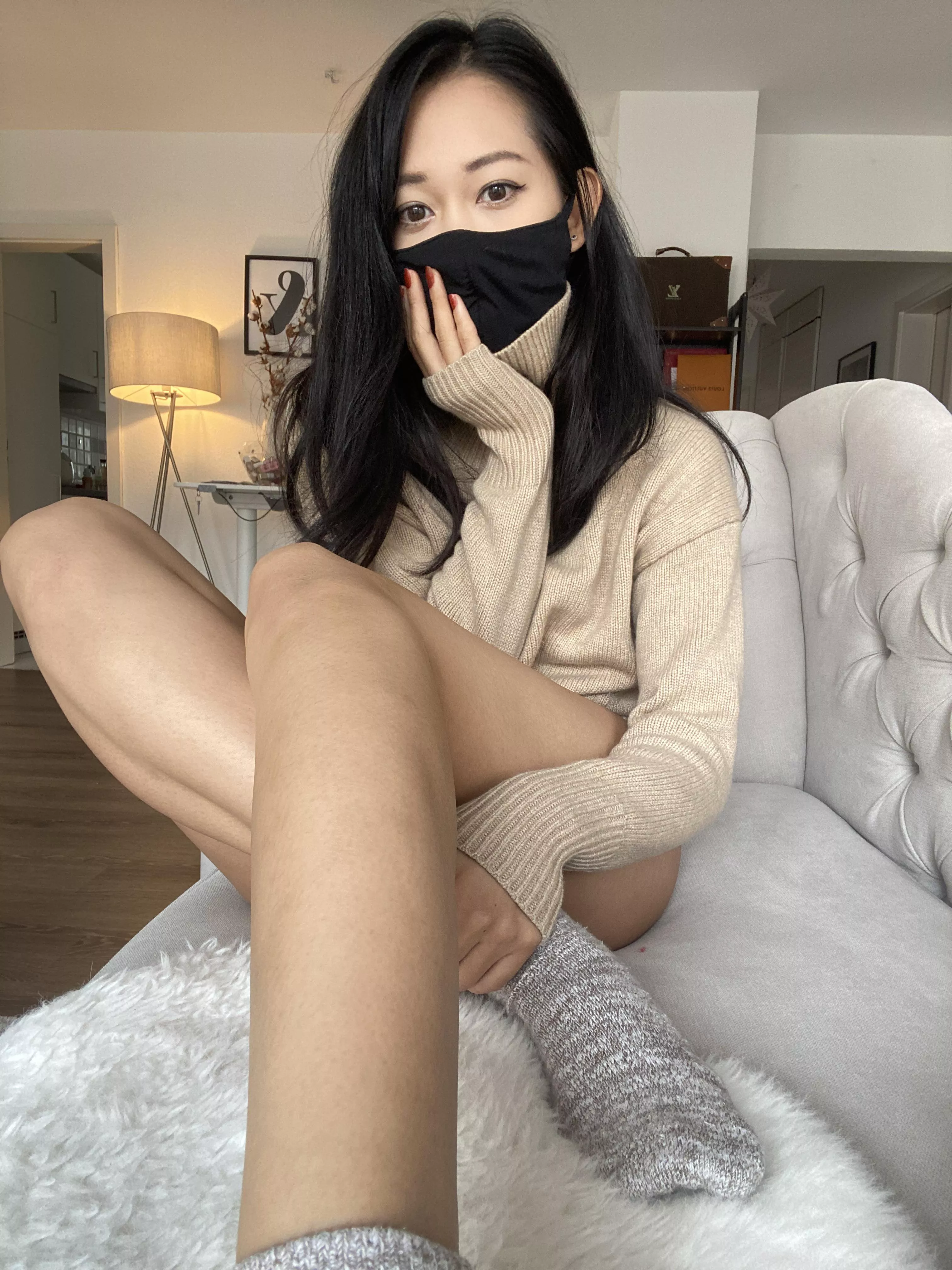 I want you to rip off my sweater and take me.