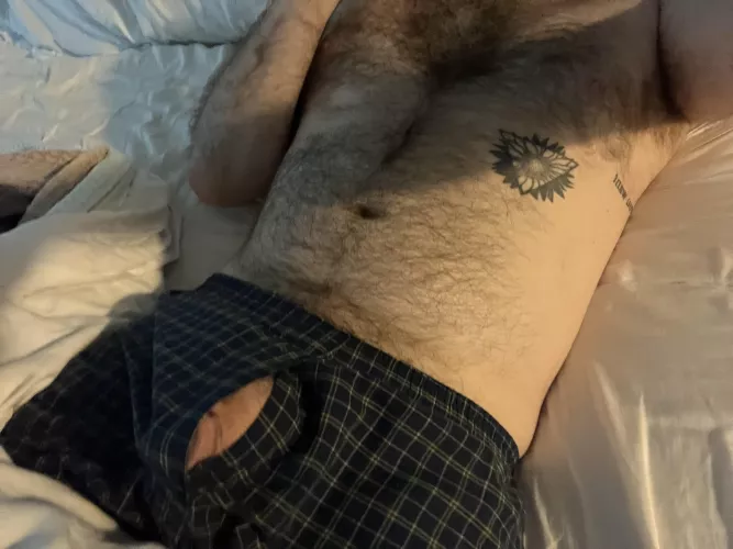 it’s always peeking out