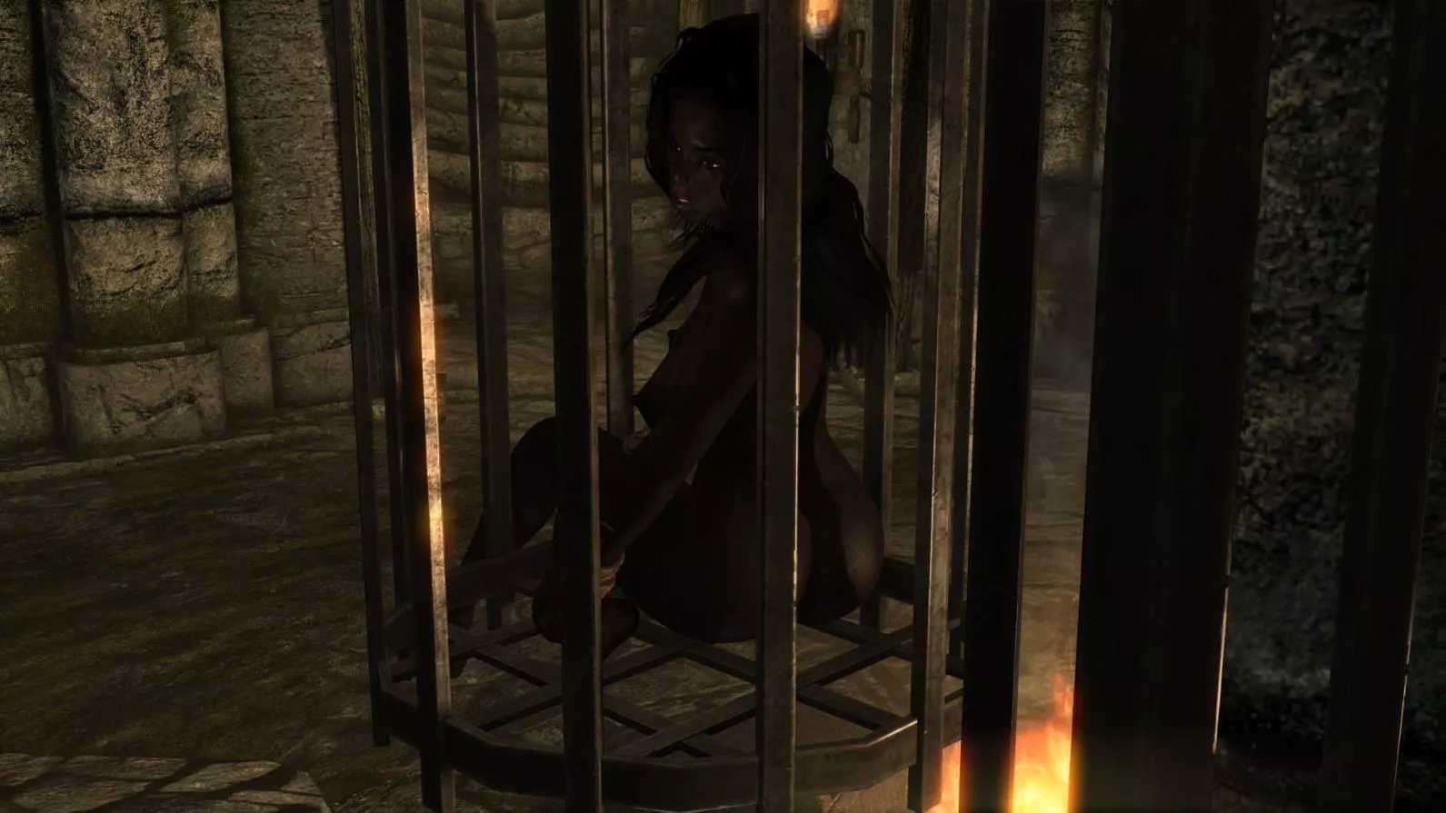 Jailed for Nudity!