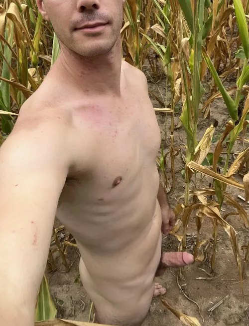 Just a farm boy running around.