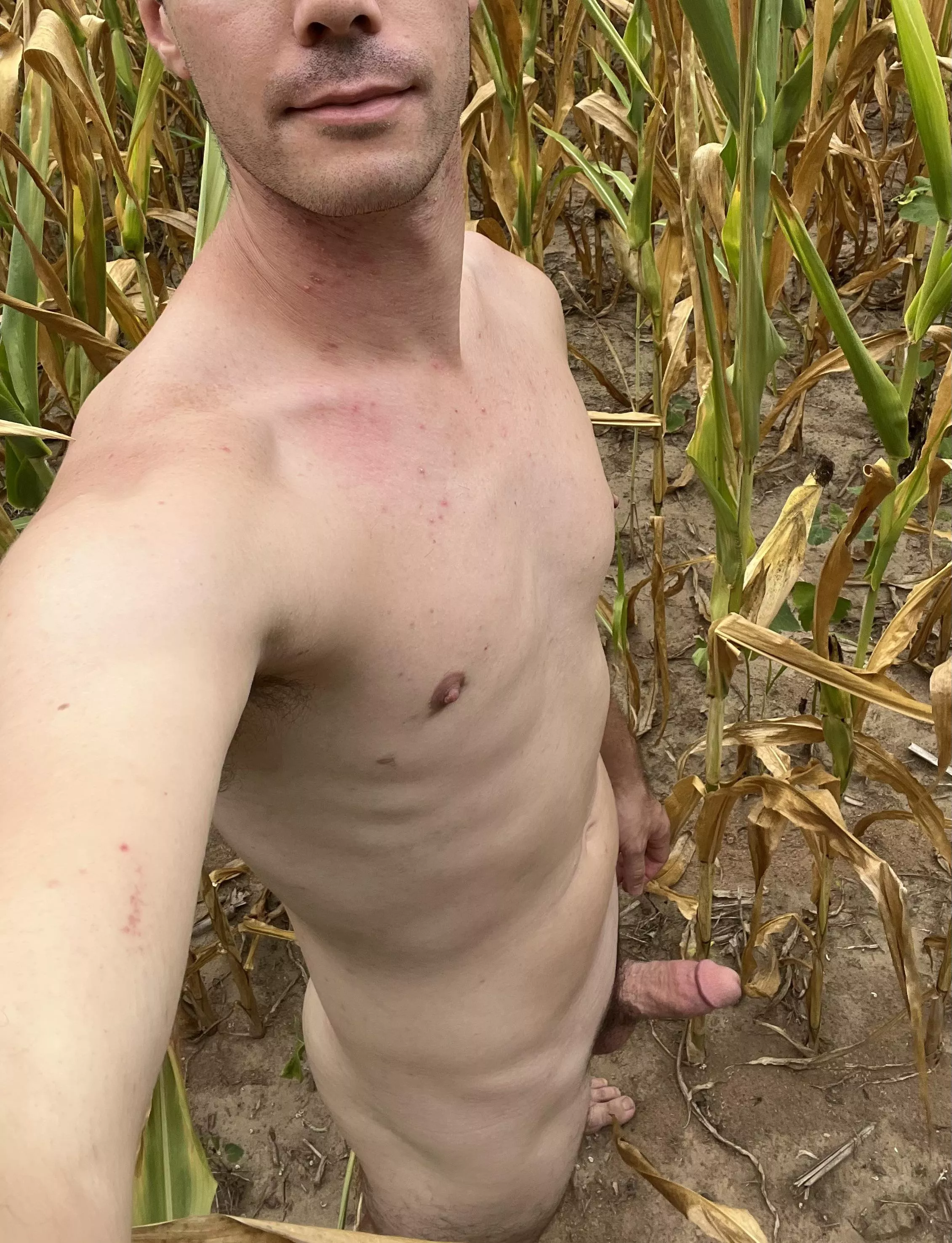 Just a farm boy running around.