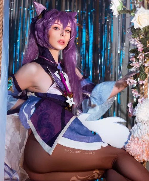 Keqing from Genshin Impact by Torami Chan