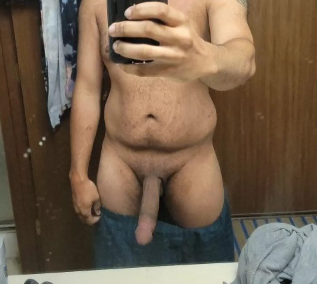 Letting it hang out this morning