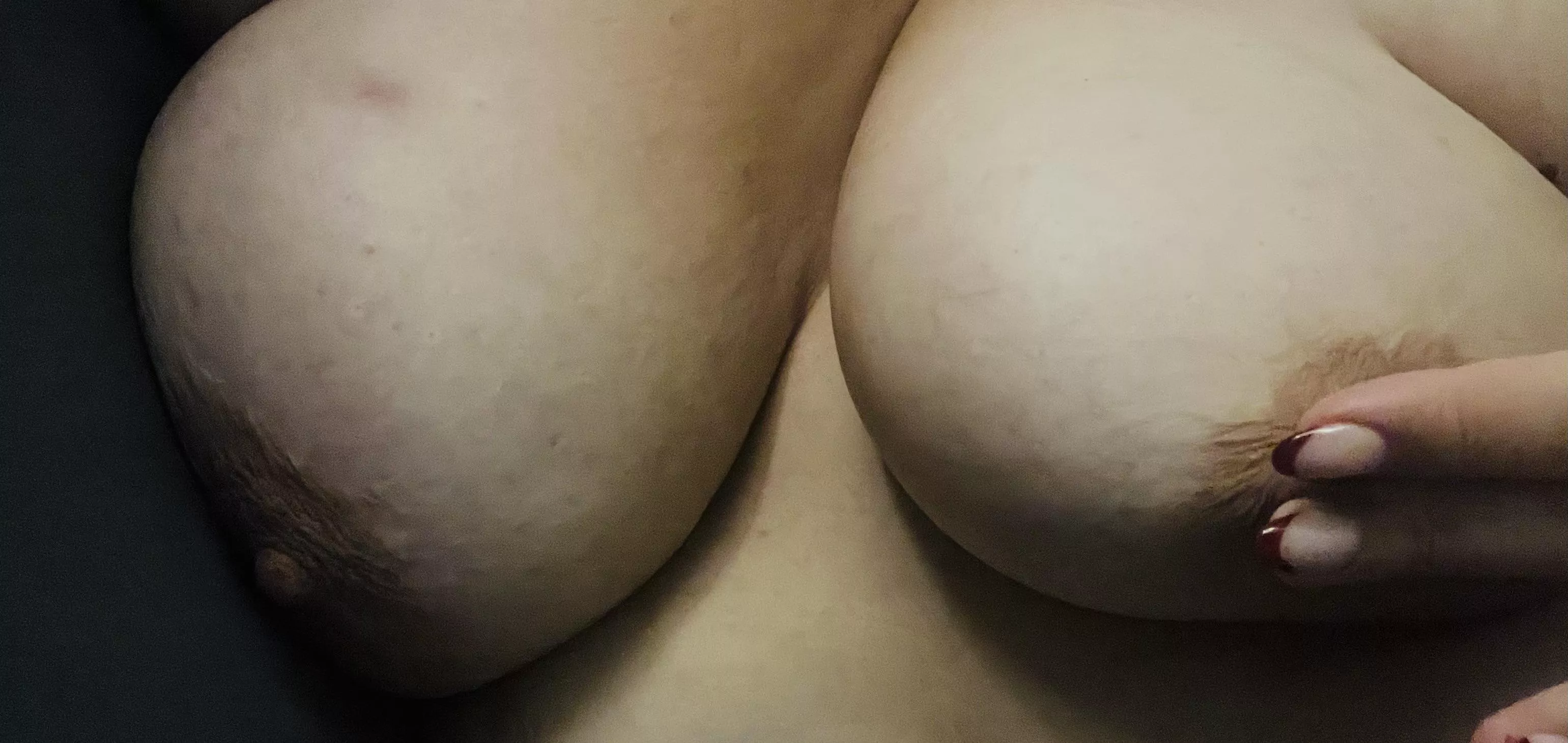 Love teasing my nipples and getting all wet when I get in from work