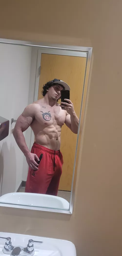 [M] finished training a client, was hard to hide it