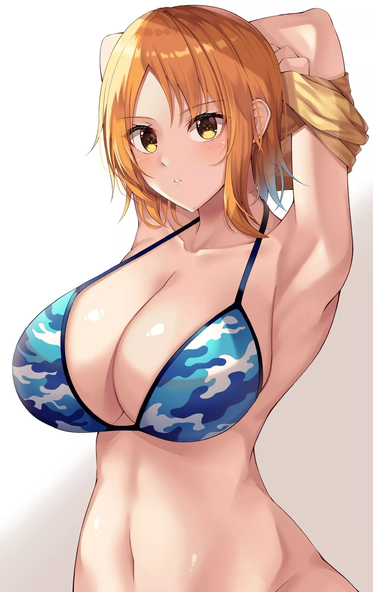Nami Bikini Top Arms Up (Amagi Korona) [One Piece]