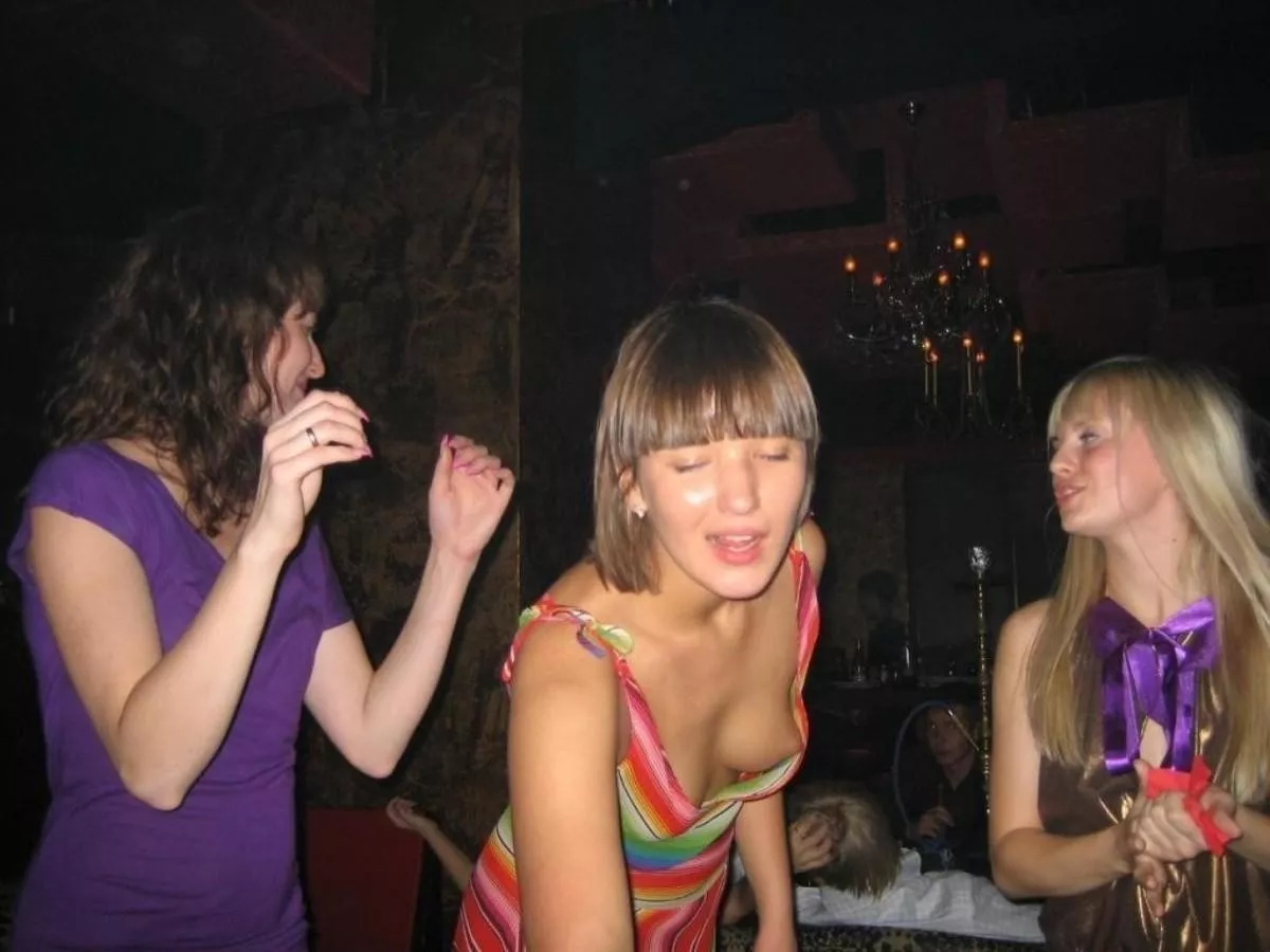 Nice tits at the party