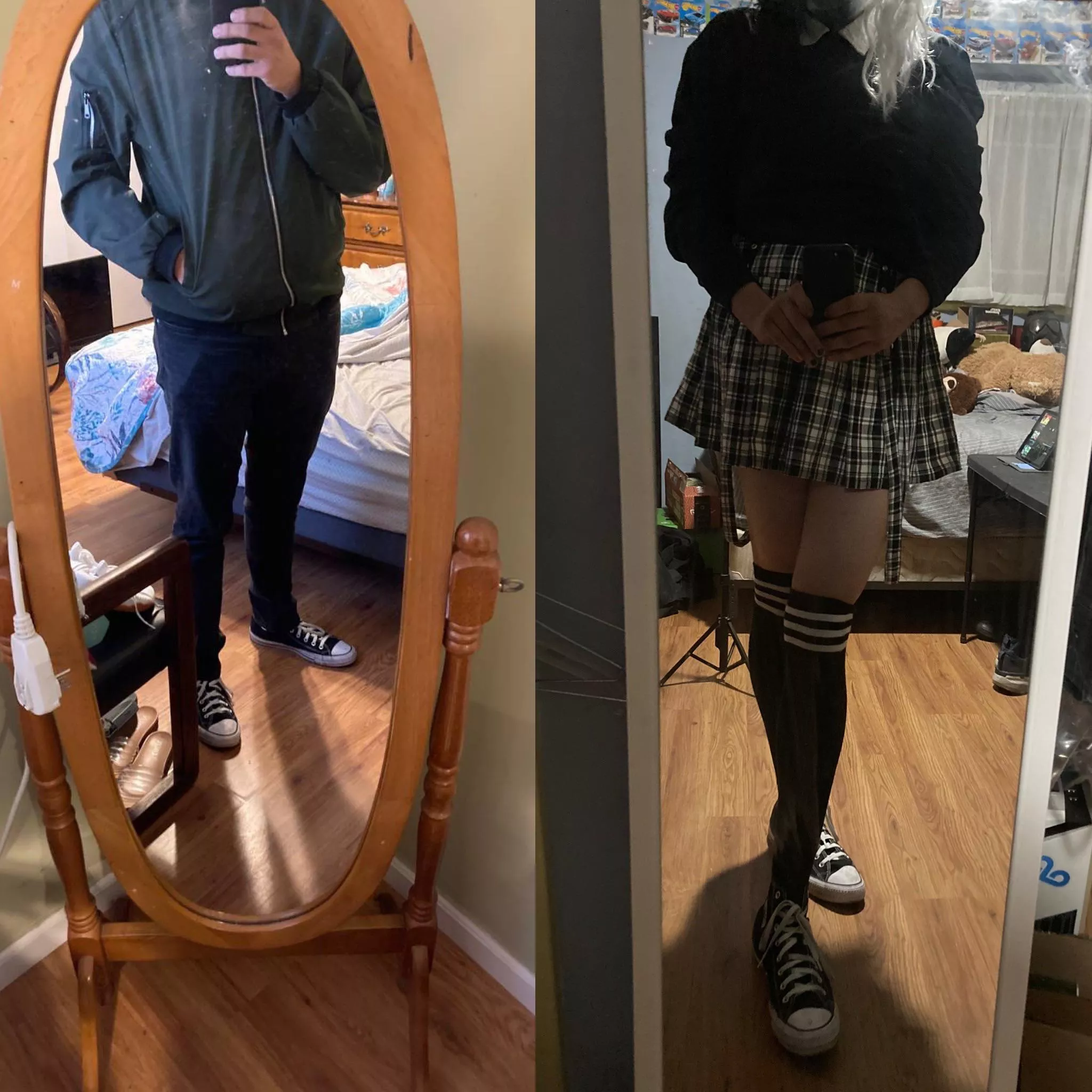 Normal boi vs Femboi