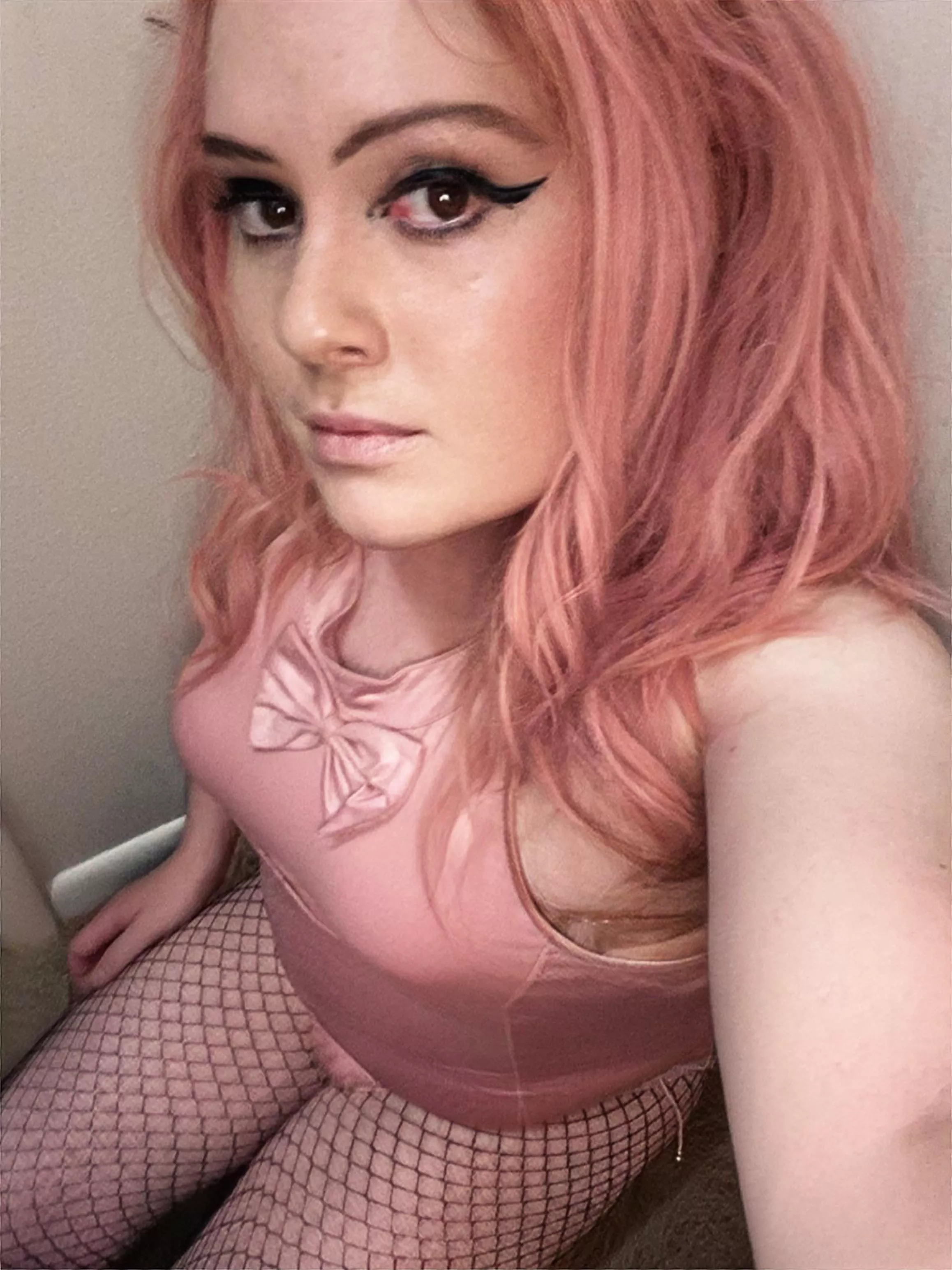 On my knees and waiting for you