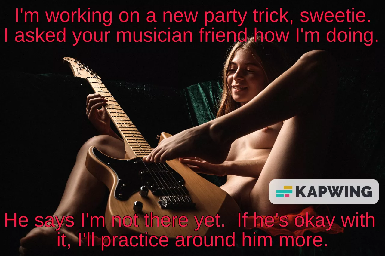 Quite the musical feet