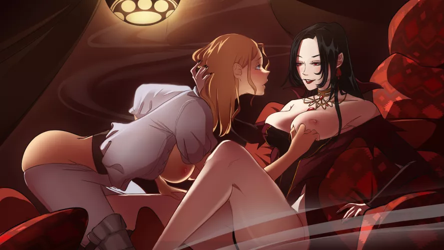 Sarah and Lady Carolyn (HappyDaedalus) [The Survival of Sarah Rose]