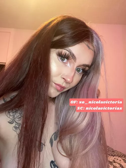 [SC]: nicolavictoriax😈OF: xo_nicolavictoria🥵kink and fetish friendly🤫let me fulfil your fantasies💦
