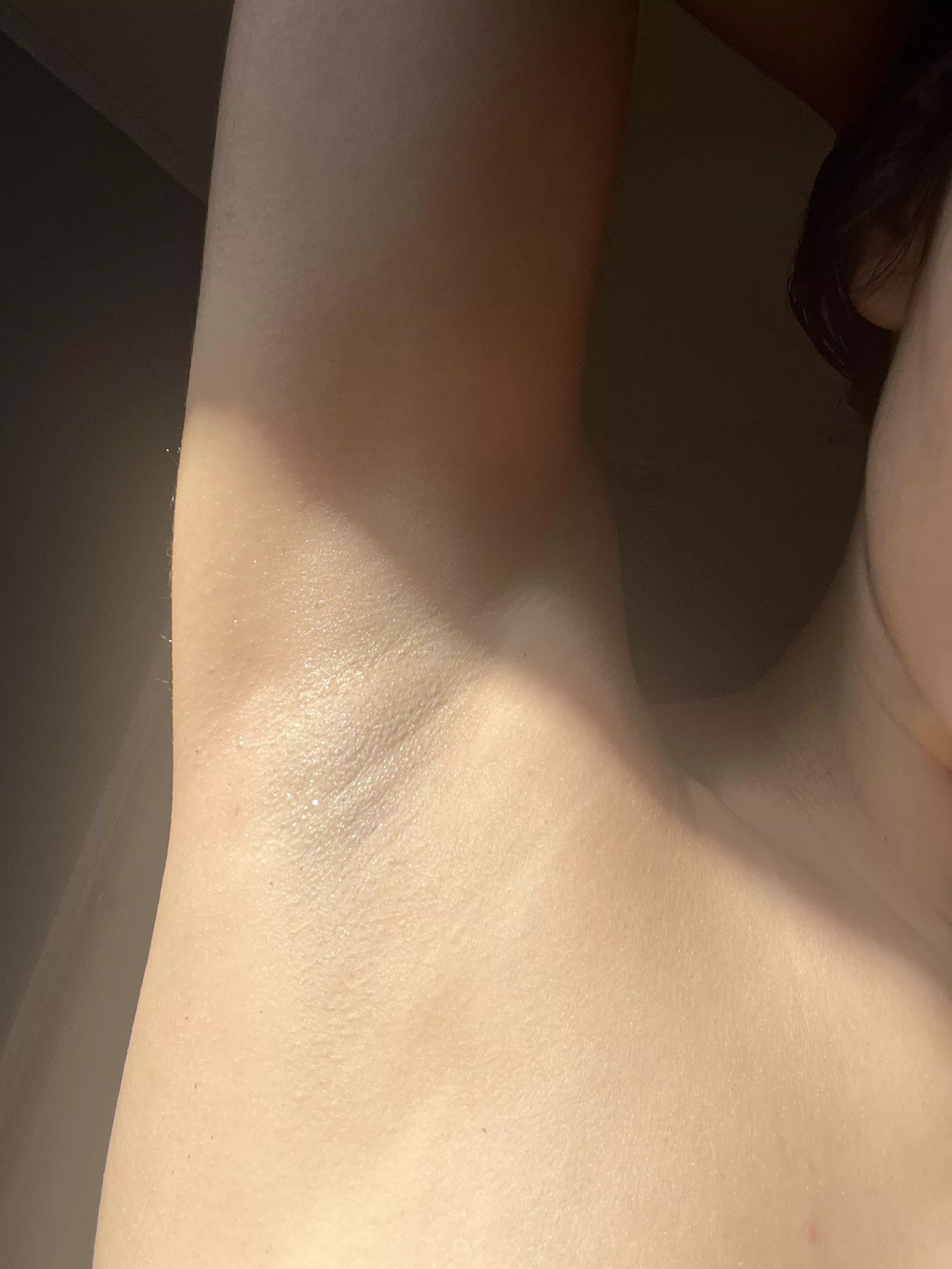 Shaved and sweaty 🥵