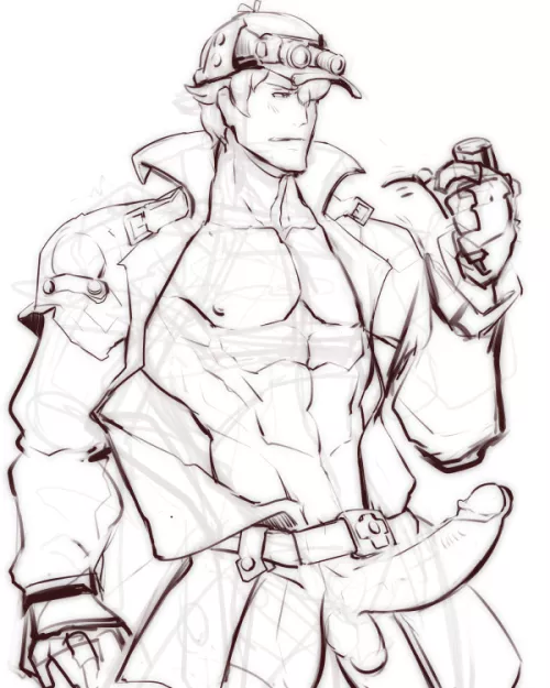 Sherlock Holmes from Jojo Bizarre Adventure - Sauce? Anime