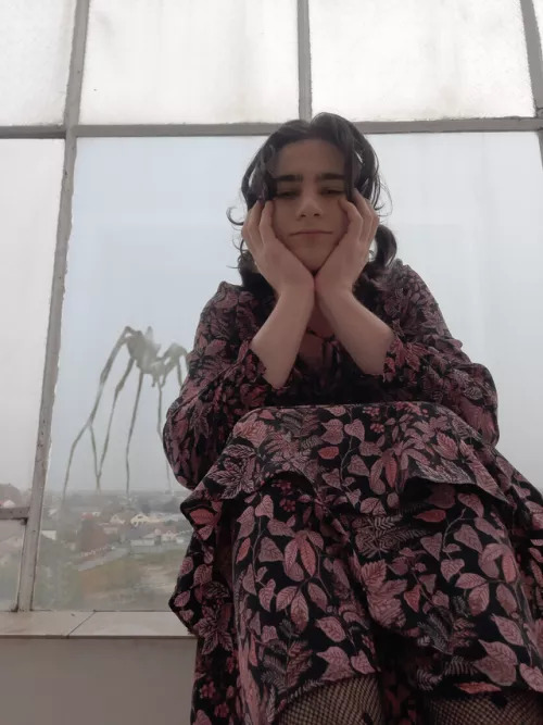 showing off my first ever dress cause i havent worn it in a while