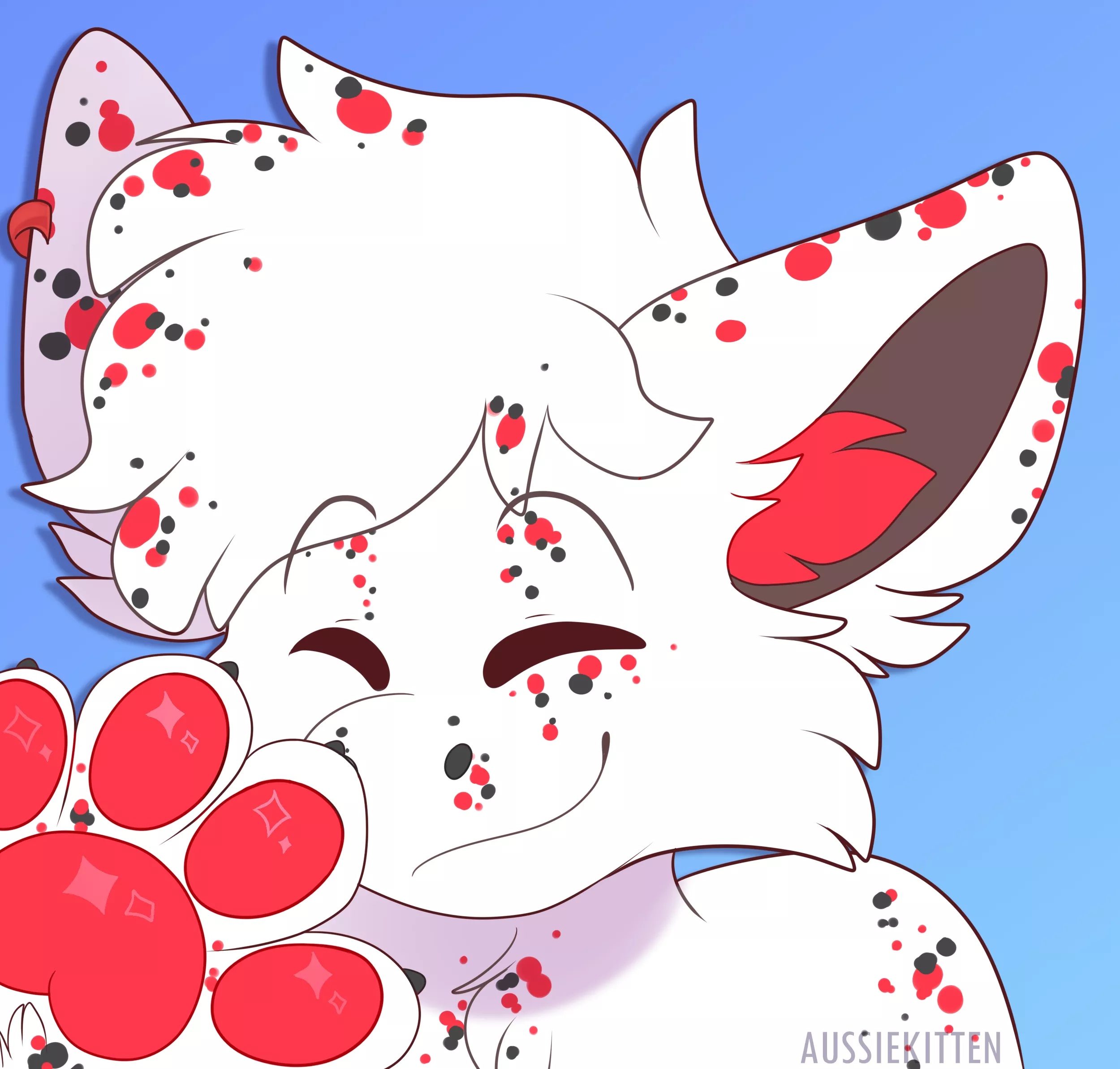 Sparkly friend!! [Art by me | Icon/ Headshot Comm for @ManoAyce]