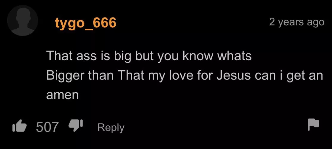 The man loves Jesus, what can I say?