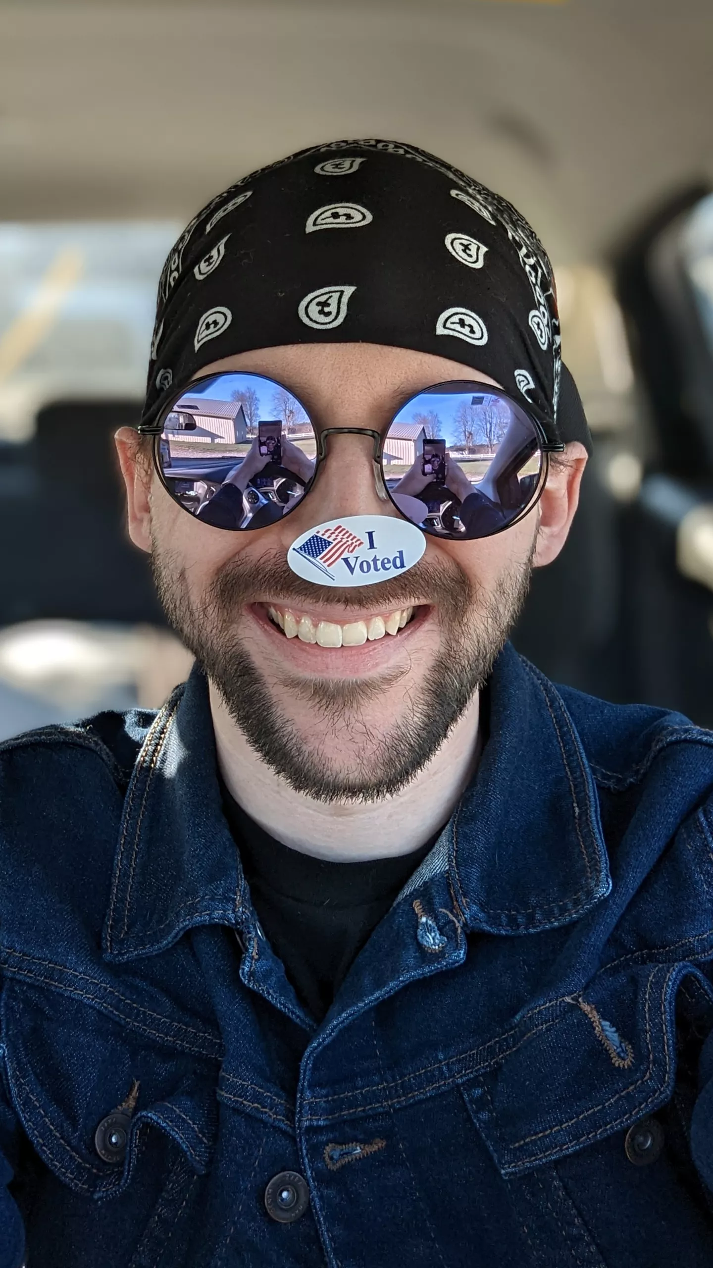 Today, I got a really cool sticker