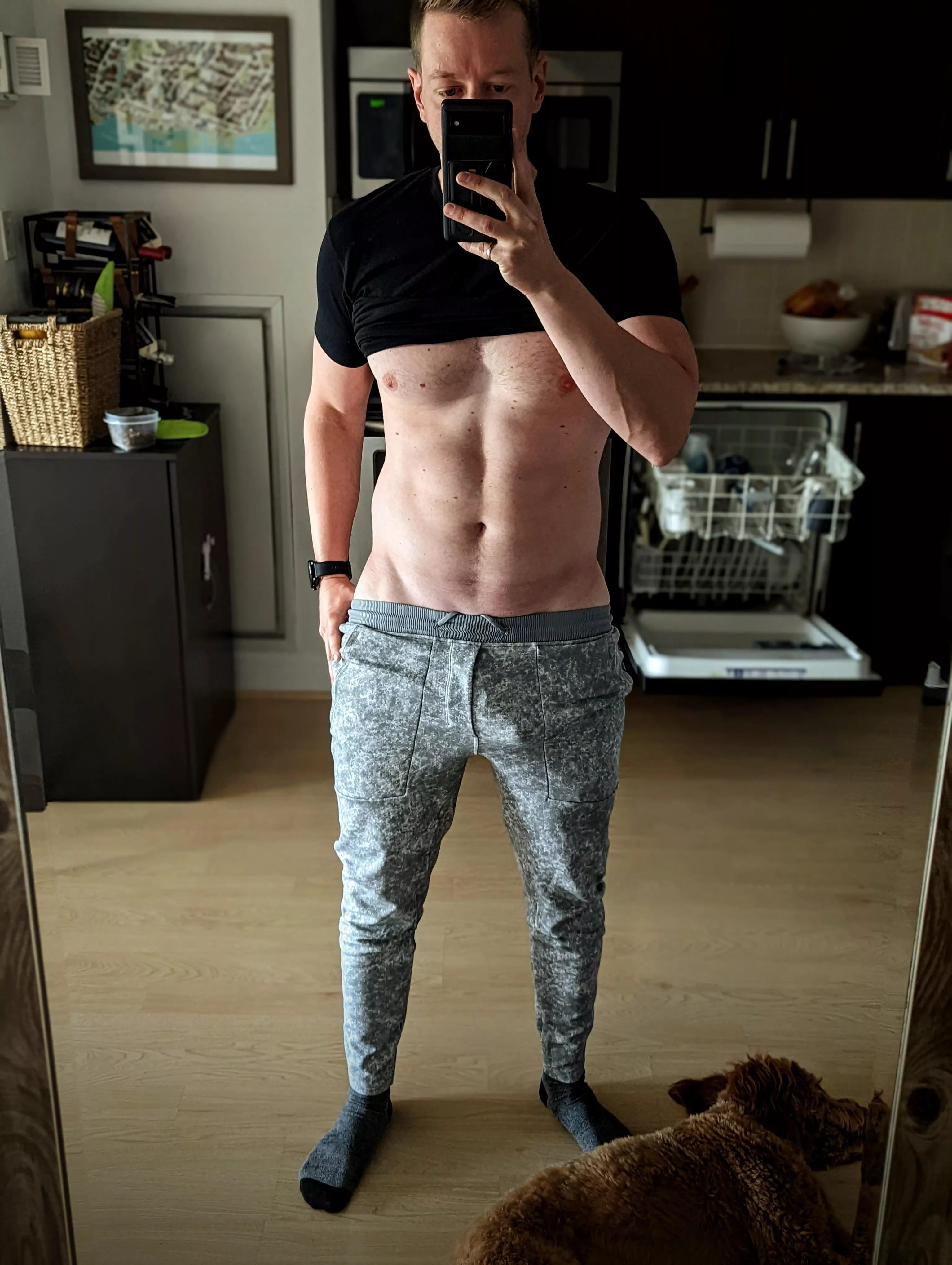 trace your tongue along my V