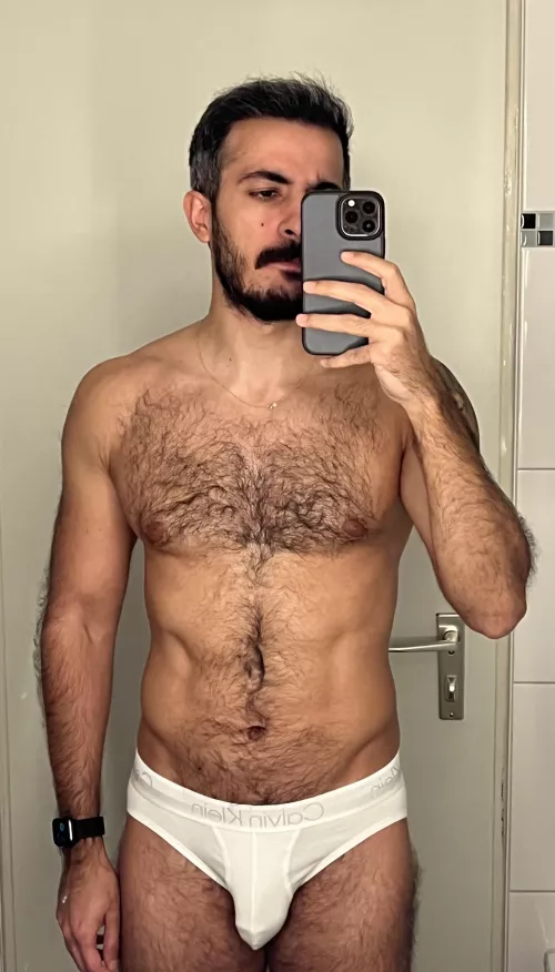 Trying briefs for the first time. 🩲