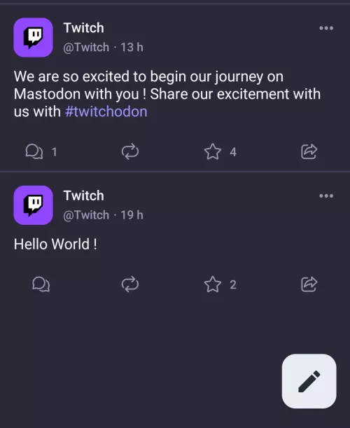 Twitch is on Mastodon ? Anyone knows something about that ?