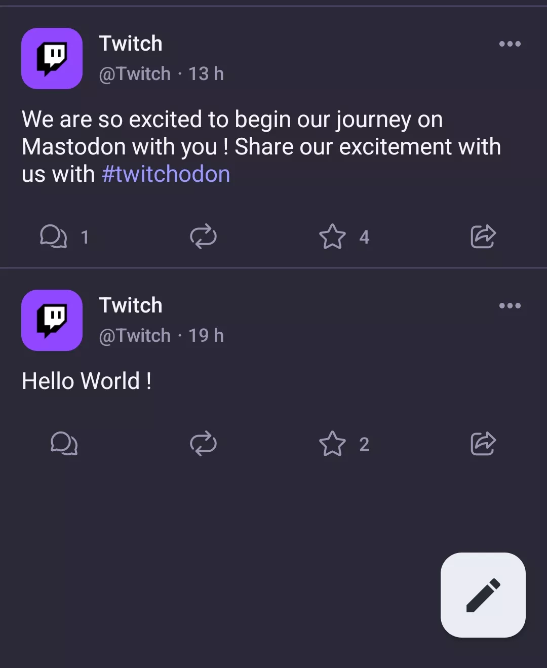 Twitch is on Mastodon ? Anyone knows something about that ?