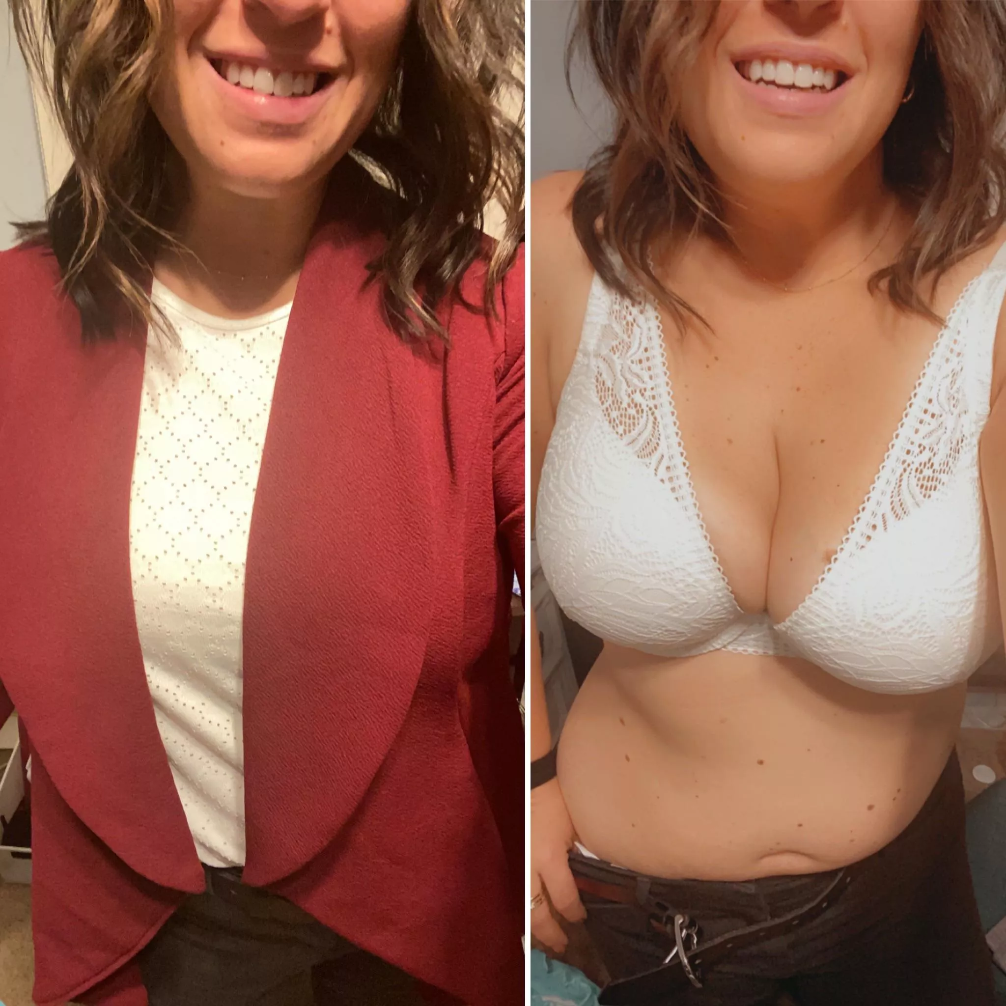 What my students see v. What I’m hiding